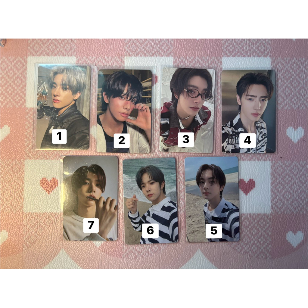 [BUY 1 GET 1] PHOTOCARD OFFICIAL ENHYPEN JAKE HEESEUNG BOXING YZY DICON EVENMORE HOODIE DIMENSION DI