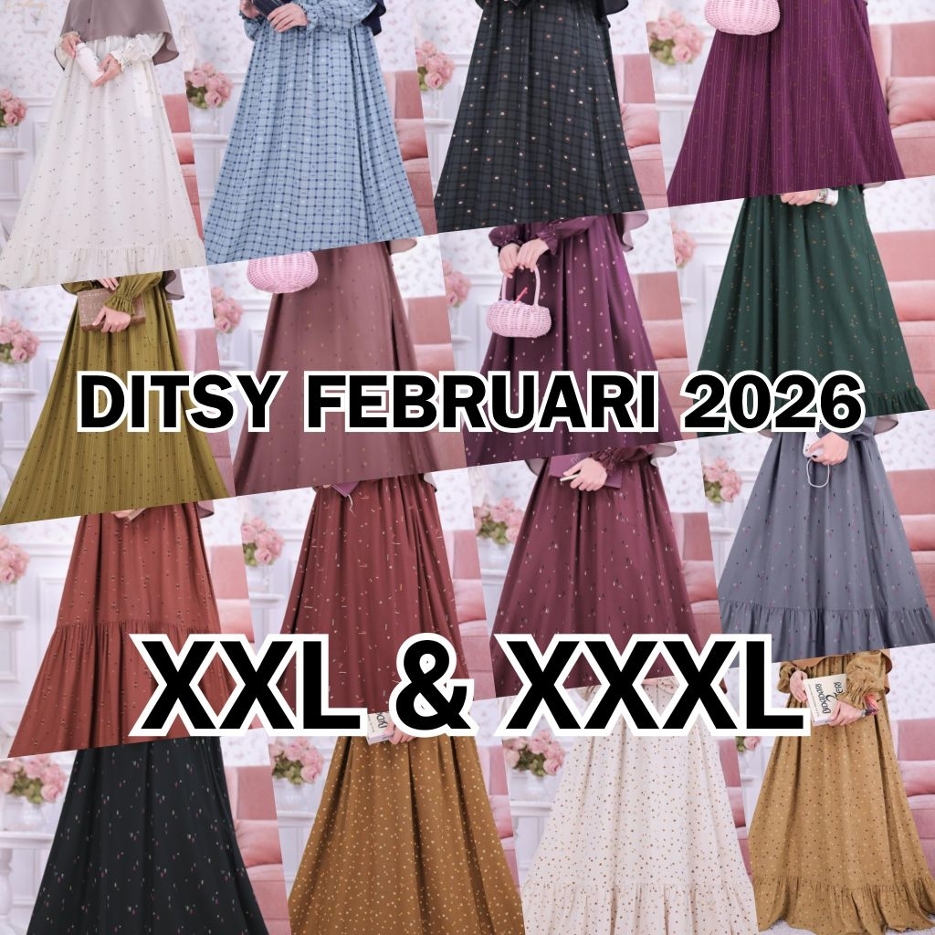 DITSY FEBRUARI 2026 PART 3 SIZE JUMBO Nightgown November 2020