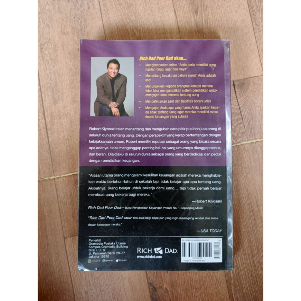 Preloved Rich Dad Poor Dad - Robert T. Kiyosaki