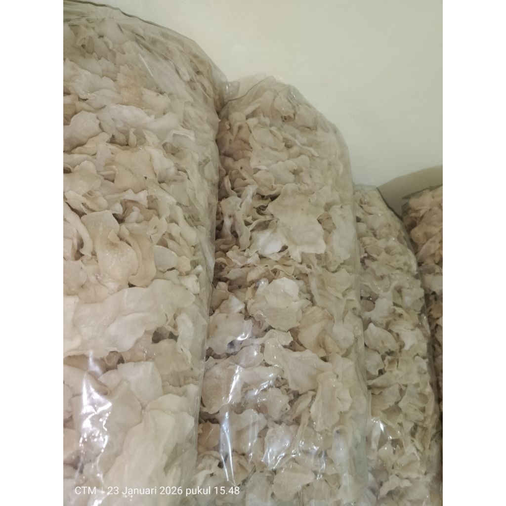 krecek kripik gadung mentah kualitas grade A super Dua Bintang DHAR