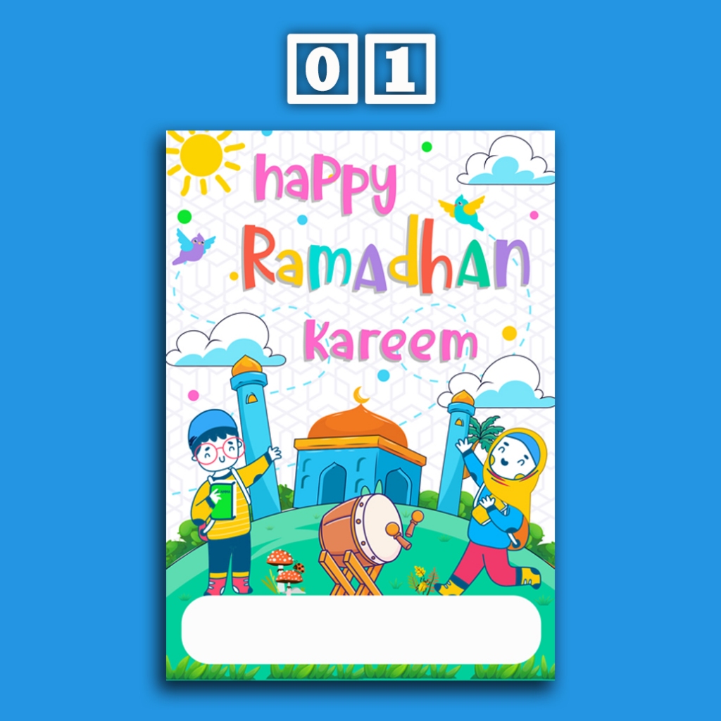 Poster Ramadhan & Banner Market Day Custom Props Market Day