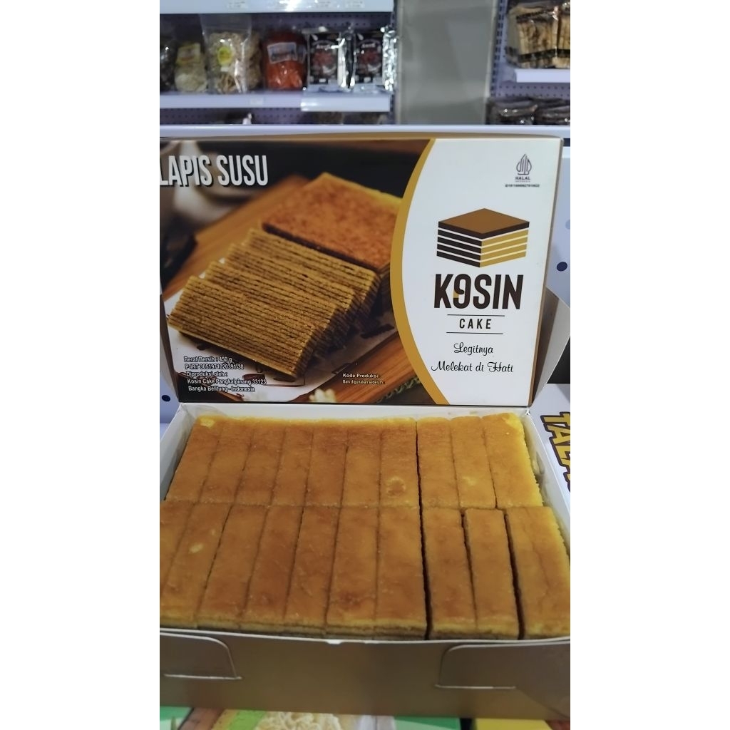 Kosin Lapis Legit Susu Bangka