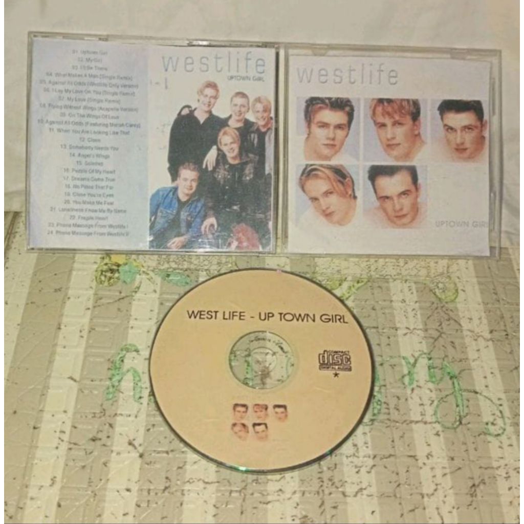 Vcd Westlife : Up Town Girl