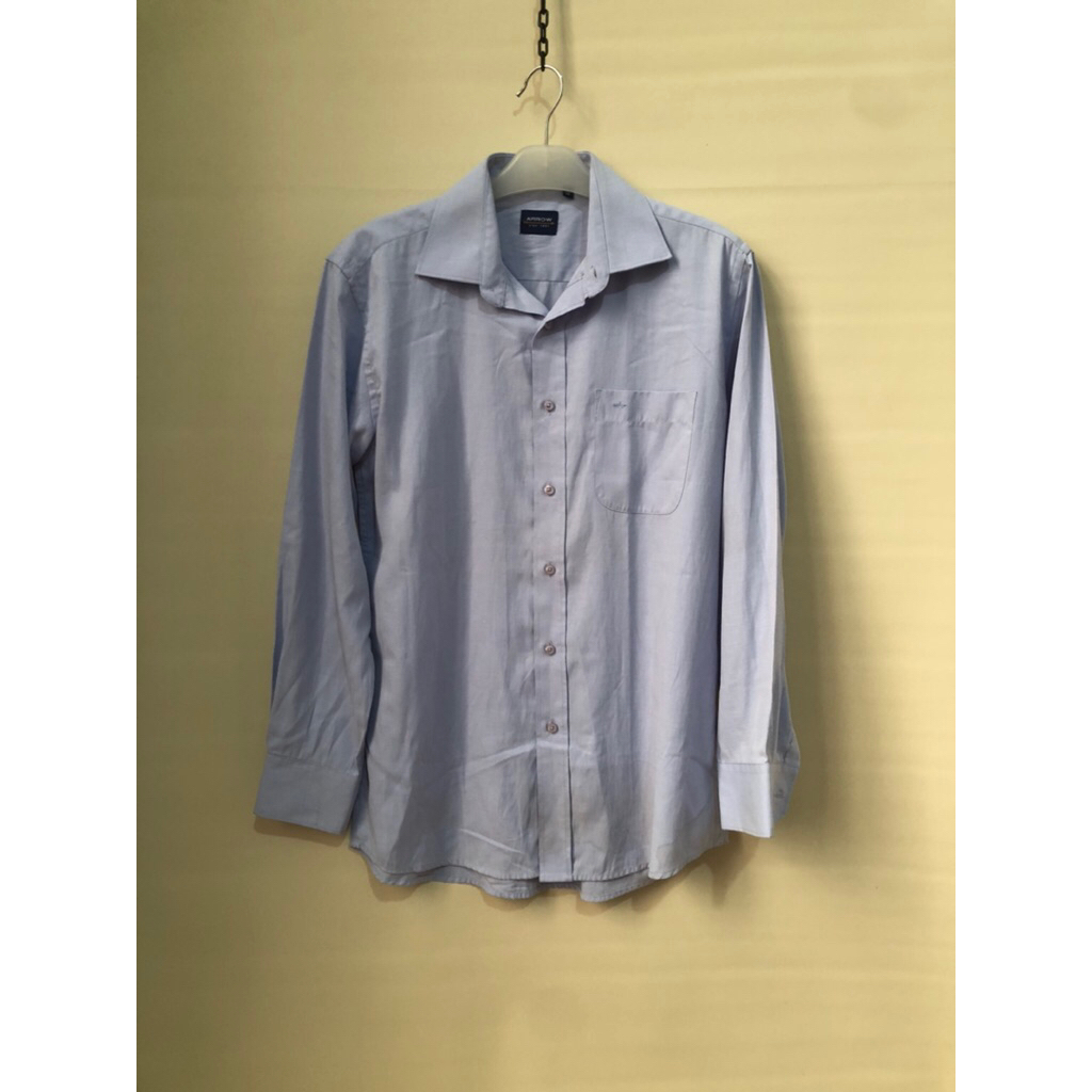 Kemeja Formal Pria Arrow Original - Light Blue Executive (Long Sleeve)
