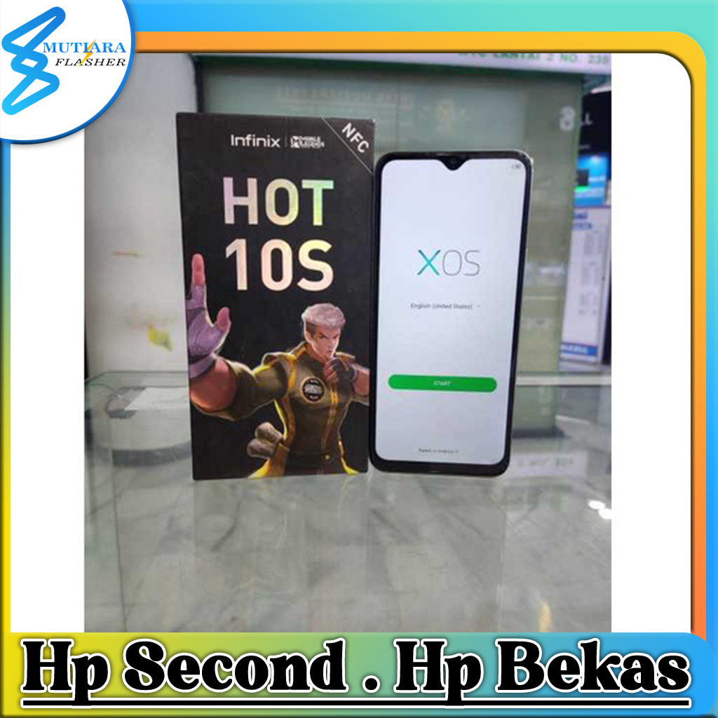 Infinix Hot 10S Ram 4/64GB | Ram 4/128GB | Ram 6/128GB Bekas Original Flasher Store