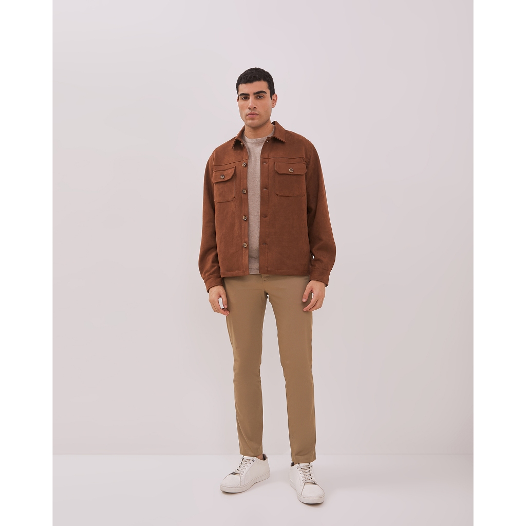 VALINO Jaket Coklat Pria - V-DLLO30-K5