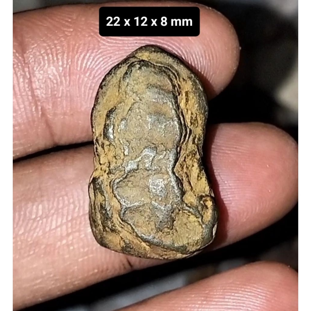 Batu akik badar besi pulosani asli alam