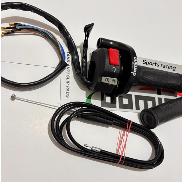 GAS SPONTAN 1 KABEL PANJANG 195CM set sakral model ktc PNP MATIC BEAT VARIO SCOOPY AEROX NMAX MIO SM