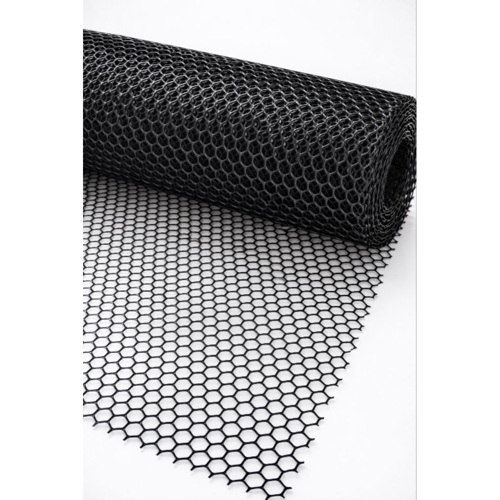 jaring ram plastik HDPE PREMIUM ketebalan 4mm diameter 2cm, panjang 60cm.