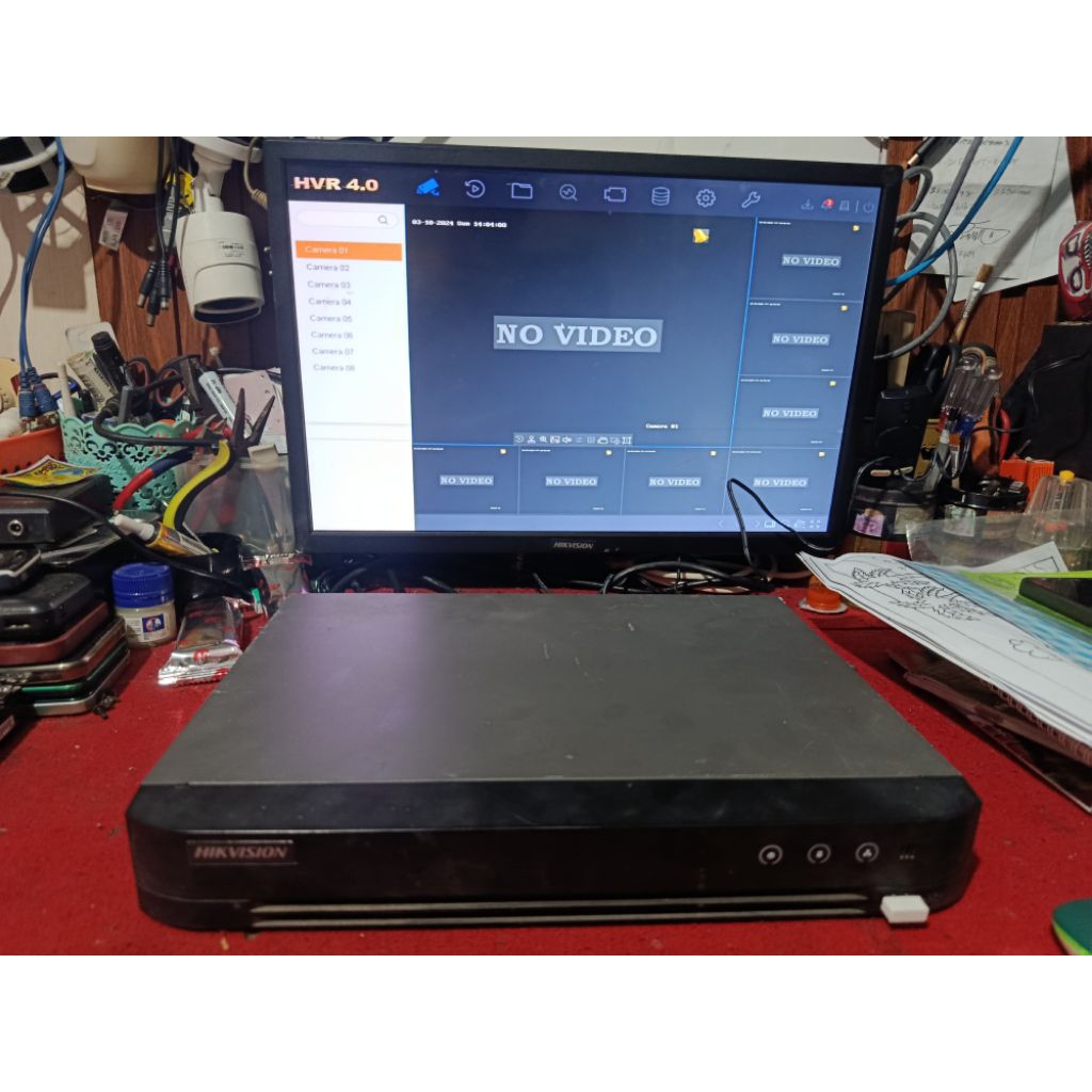 DVR HIKVISION 16CH HQHI K1