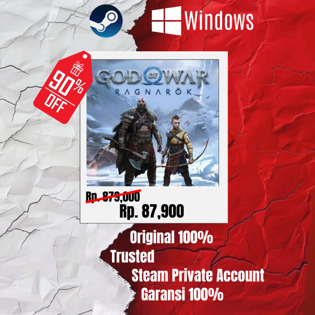 God of War Ragnarok - Game Steam PC ORIGINAL