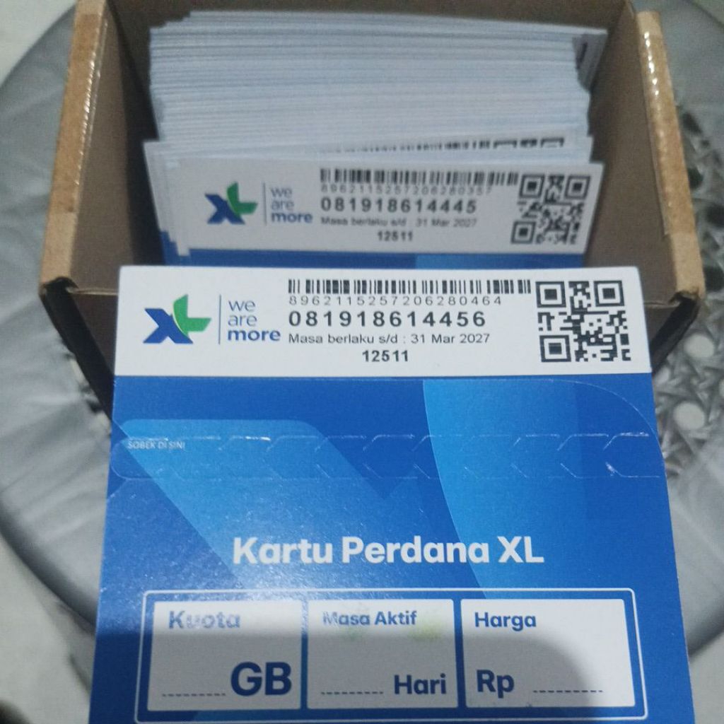 Perdana XL 3GB segel exp 2027