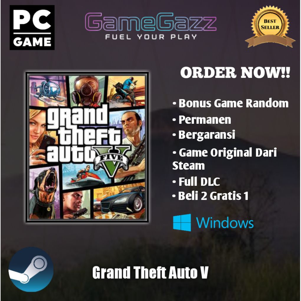 [Private] GRAND THEFT AUTO V / GTA V STEAM FIVEM ORIGINAL