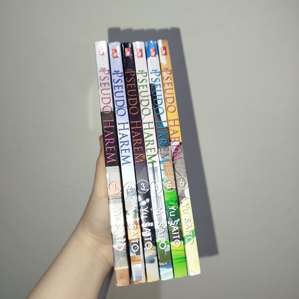 Komik Pseudo Harem vol 1-6 set kolpri