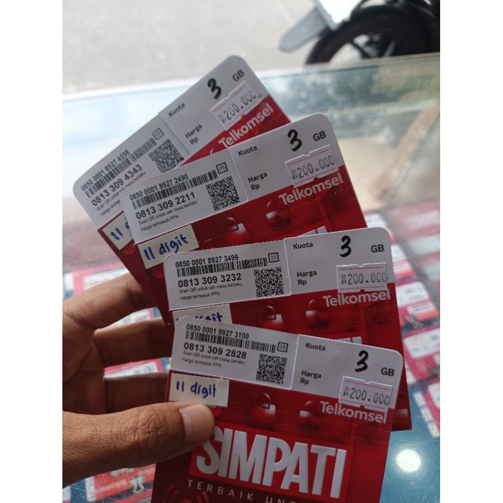 Telkomsel 11 digit cantik