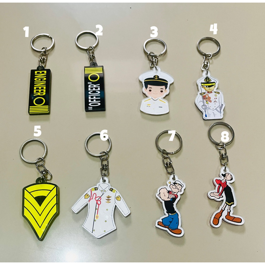 GANTUNGAN KUNCI PELAUT GANCI CAPTAIN GANTUNGAN KUNCI CHEVRON GANTUNGAN KUNCI JANGKAR SOUVENIR PELAUT