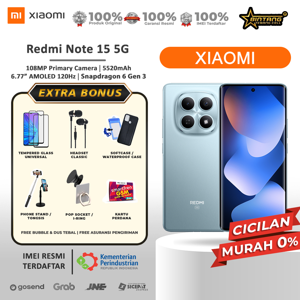 Xiaomi Redmi Note 15 5G Ram 6/128GB Ram 8/256GB Ram 12/512GB Note 15 4G Ram 6/128GB Ram 8/128GB Ram 