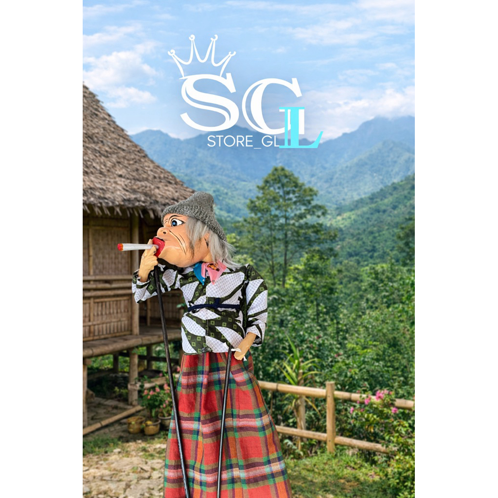 Wayang Golek Buta Udud Ukuran +60cm, Wayang Golek Buta Udud, Wayang Golek Buta Meroko, Wayang Golek,