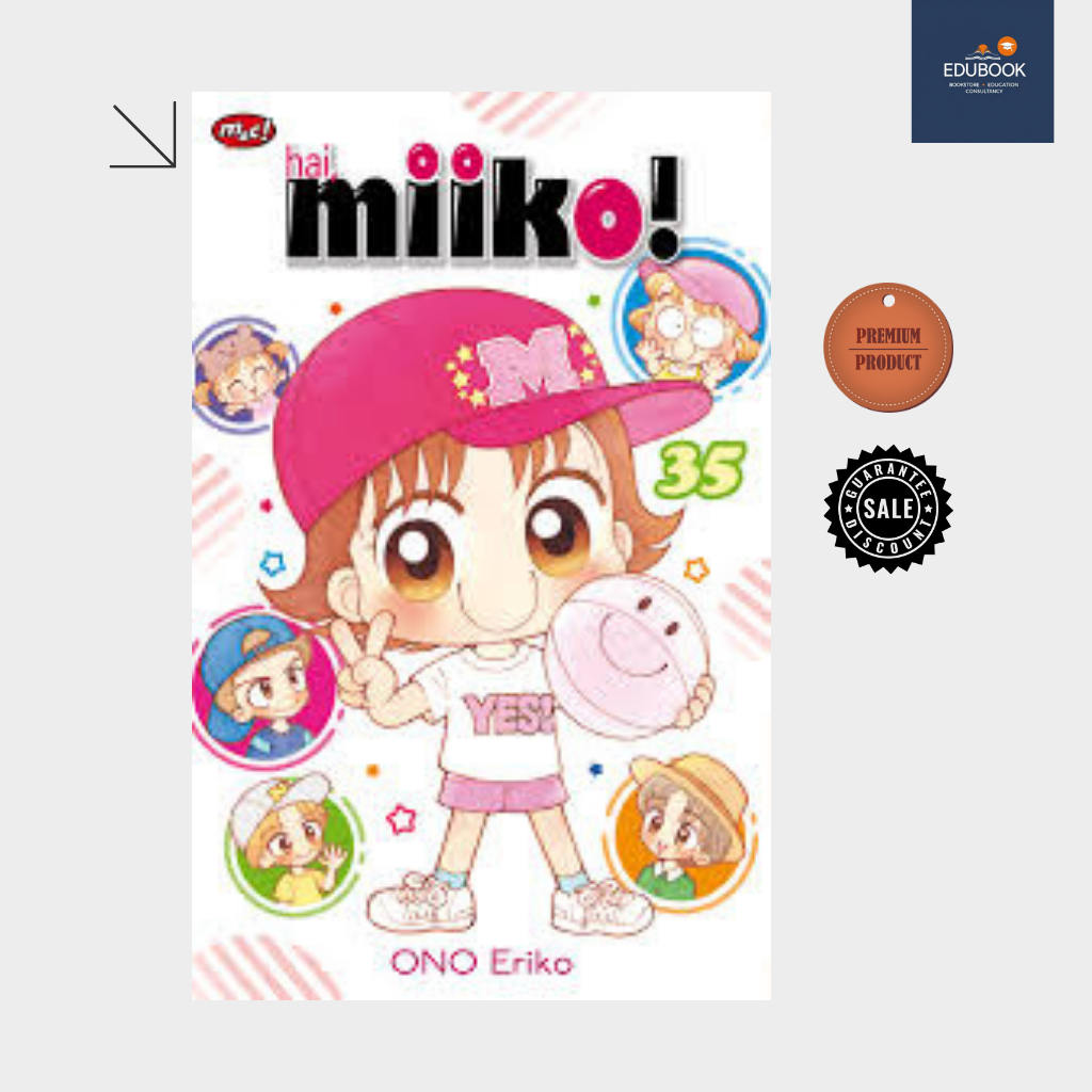 Edubooks Store - Hai Miiko 35 Bookpaper