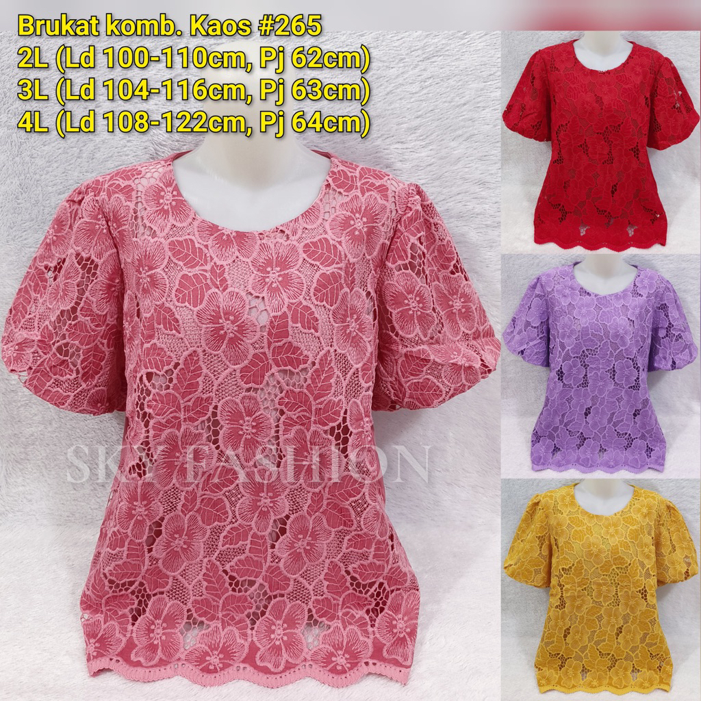 BLOUSE WANITA BUNGA / ATASAN IBU IBU IMPORT