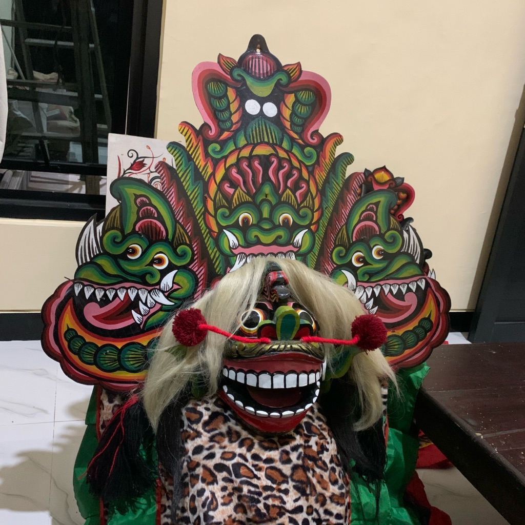 Barongan Kucingan Dewasa Hijau