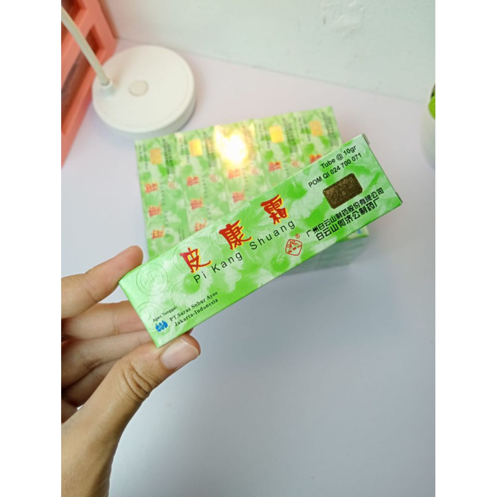 salep krim hijau gatal Pi kang shuang terlaris