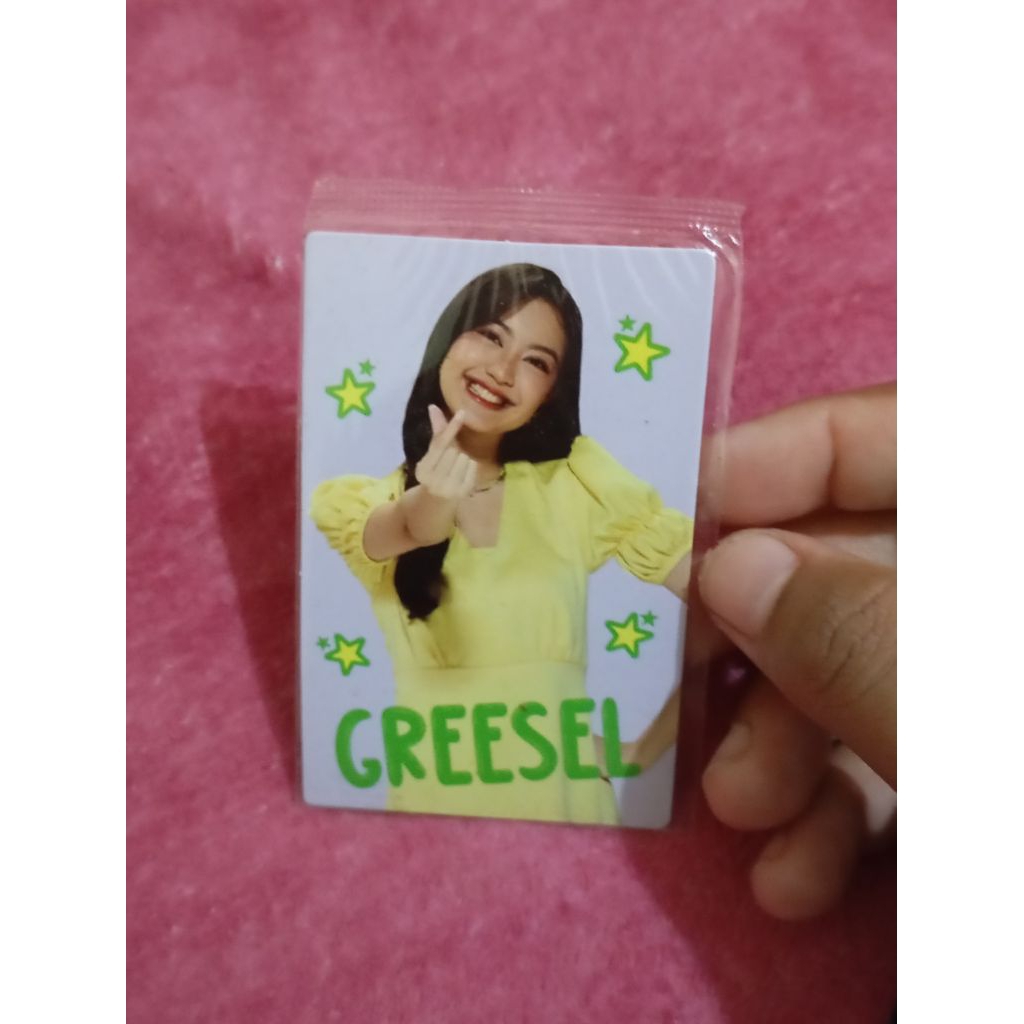 PHOTOCARD JKT48 GREESEL (HADIAH JAPOTA)