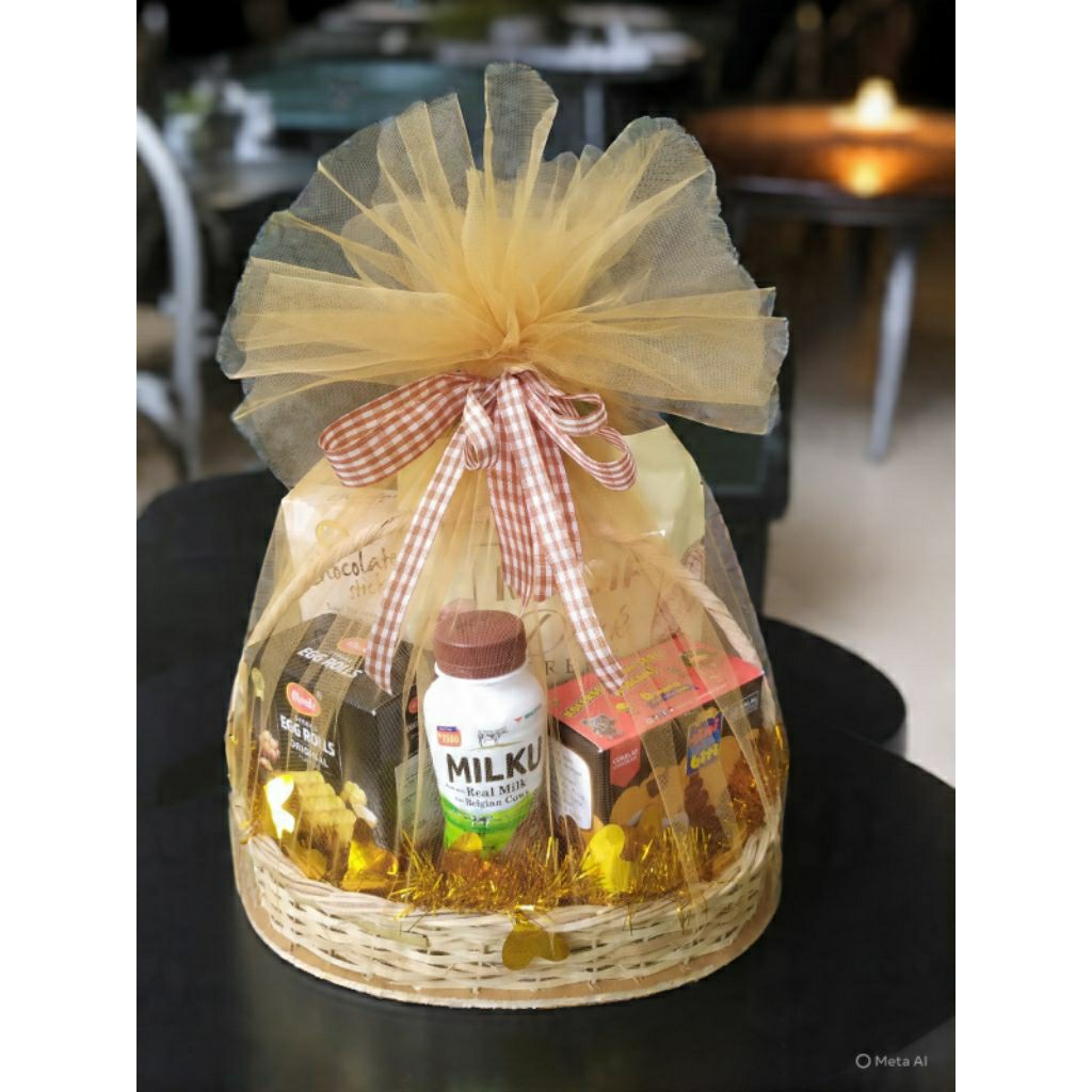 parcel Snack // hampers lebaran kain tile