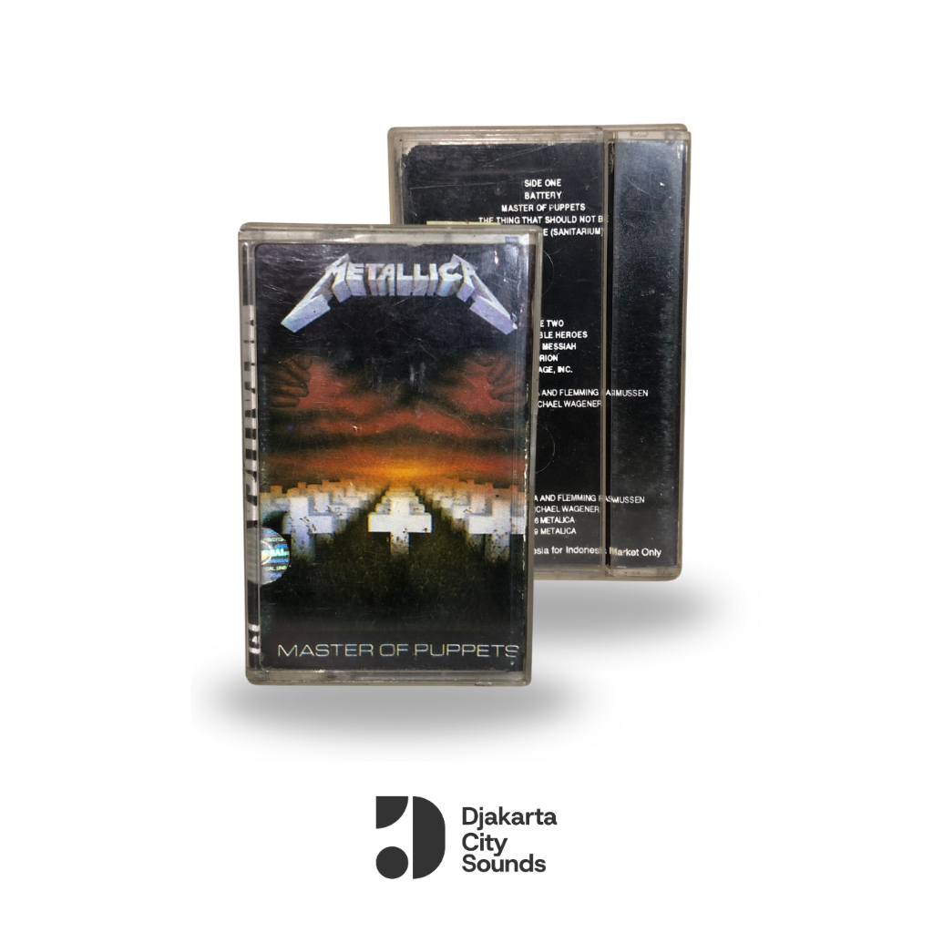 Kaset Pita Metallica - Master Of Puppets