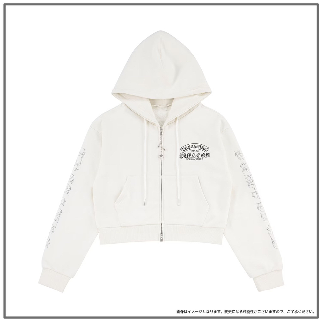 [PRE ORDER] MD ZIP UP HOODIE TREASURE PULSE ON SPECIAL IN KYOCERA DOME OSAKA JAPAN OFFICIAL MURAH