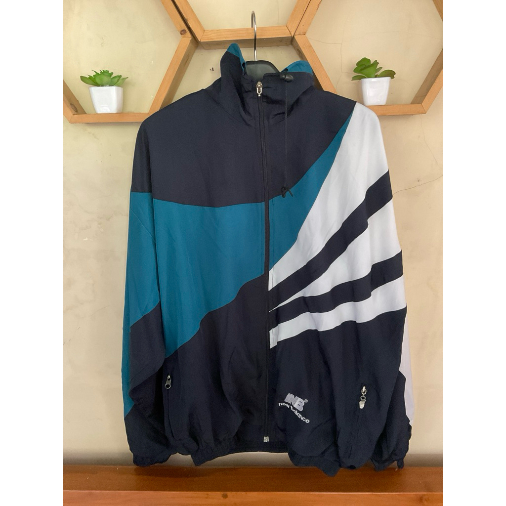 Windbreaker New Balance Colorblock Big Logo