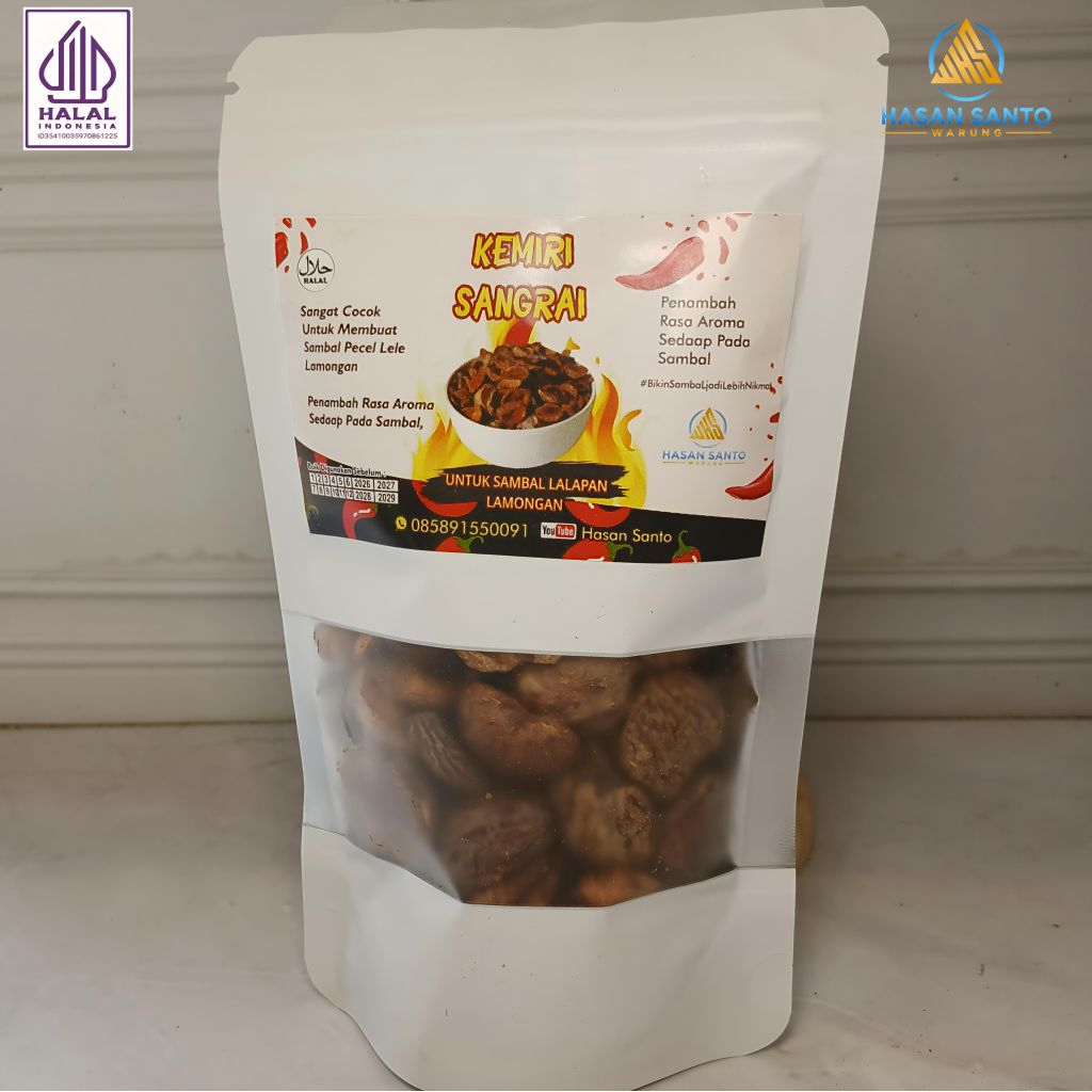 KEMIRI SANGRAI UNTUK SAMBAL PECEL LELE LAMONGAN