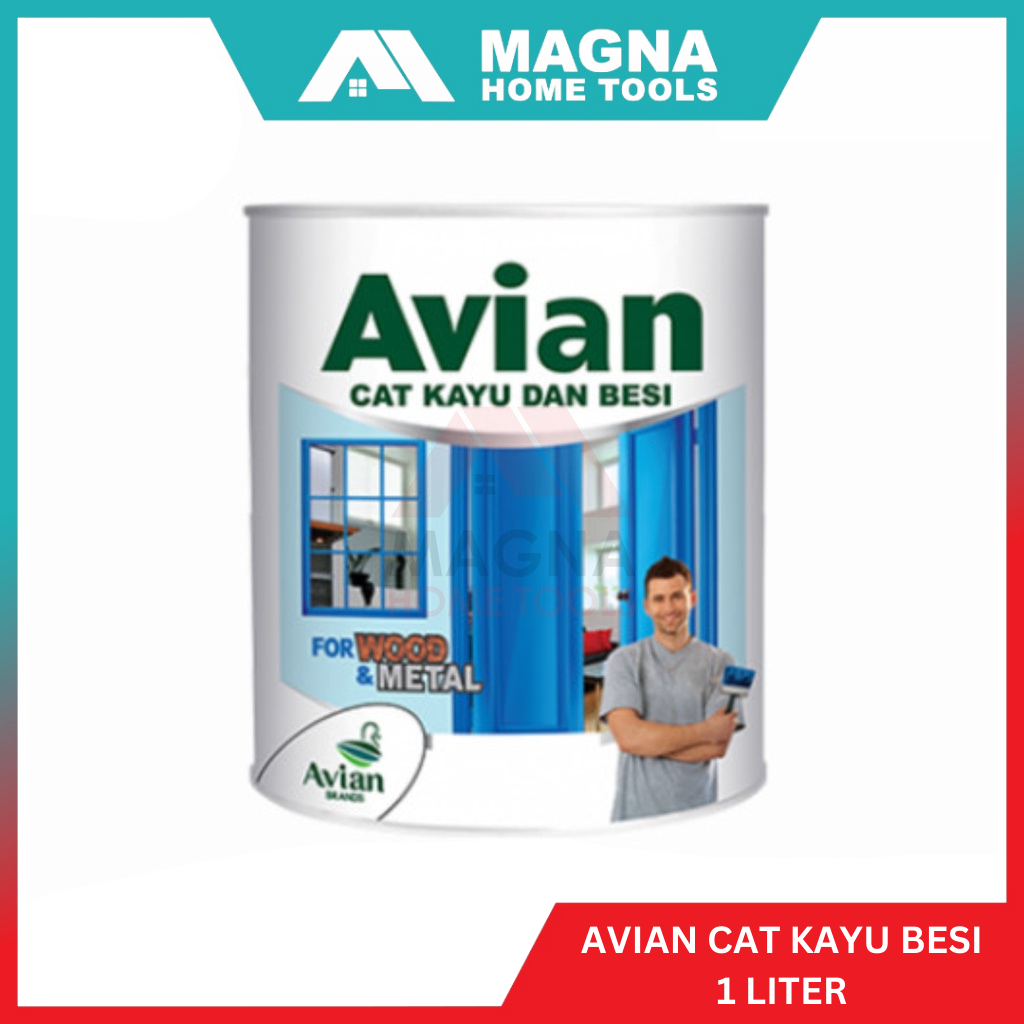 AVIAN CAT KAYU/BESI 1 KG/1 LT WARNA MERAH/MAROON/ORANGE/MOCA/SUNRISE/MAHONI