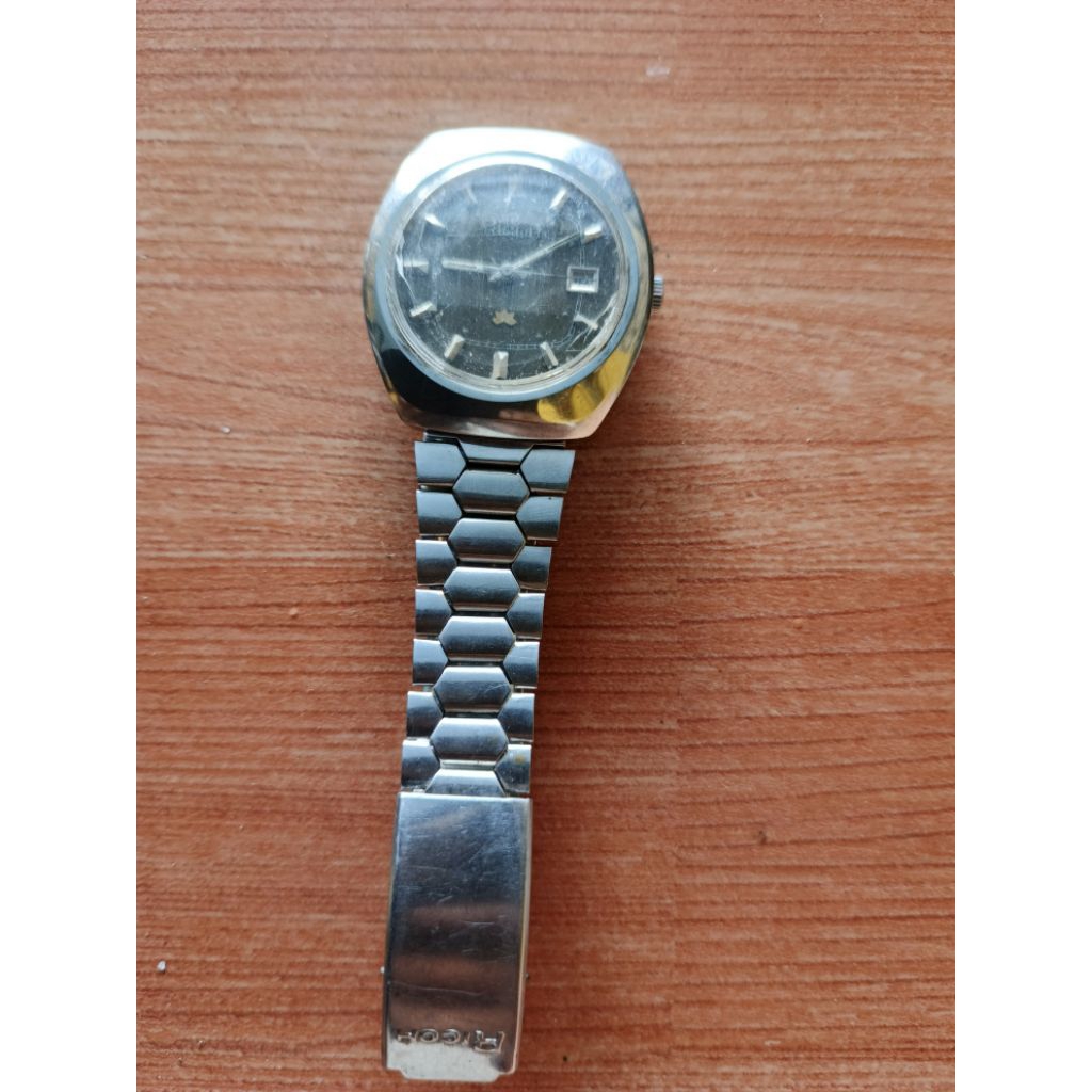 jam tangan jadul otomatis merk ricoh lancar jaya