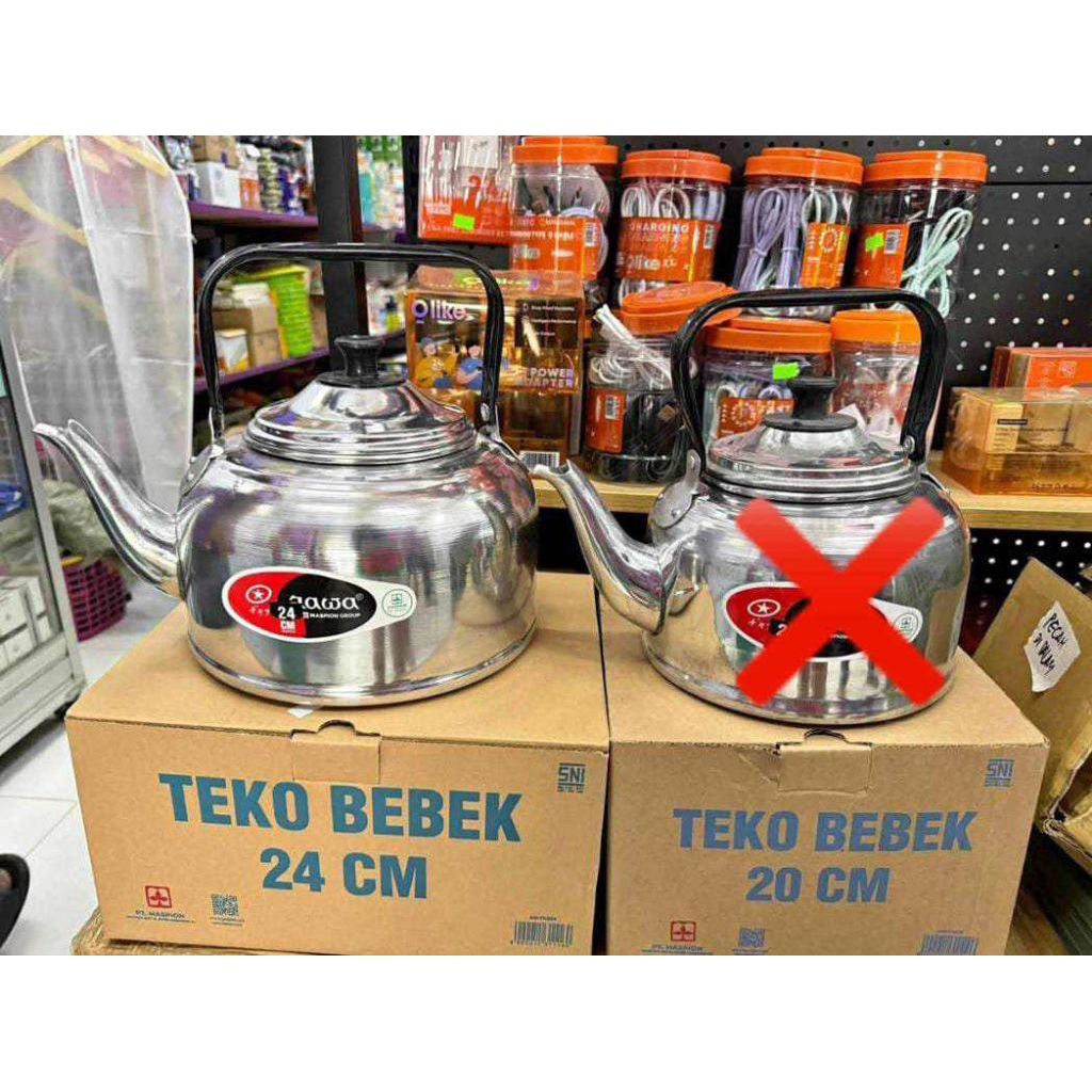 TEKO BEBEK / TEKO JAWA /TEKO ALUMINIUM /TEKO BEBEK 24 CM