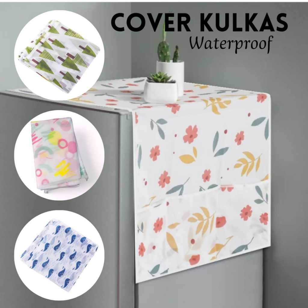 COVER KULKAS TAPLAK KULKAS ANTI AIR