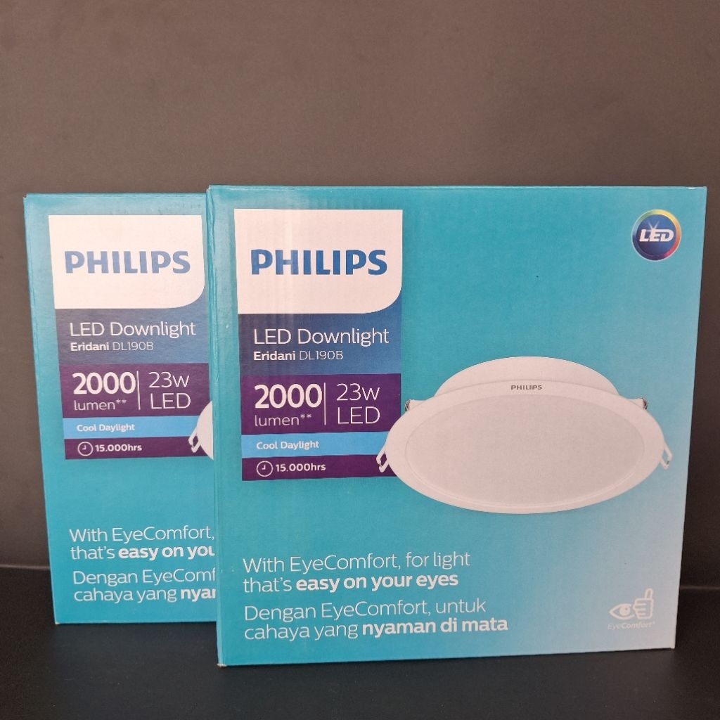 Lampu downlight philips eridani 23w DL190B