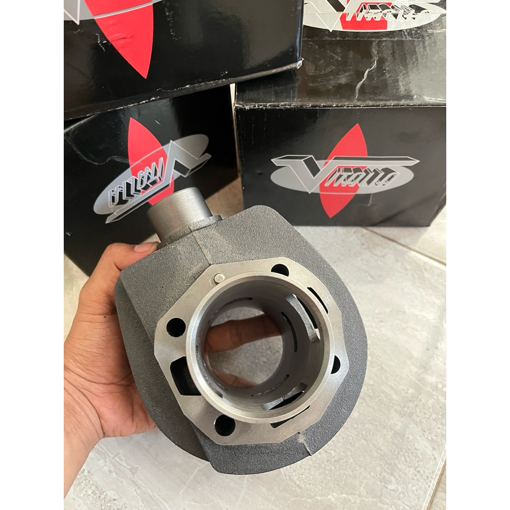 BLOK CYLINDER VESPA LOBANG 3 VITALIA tanpa seher