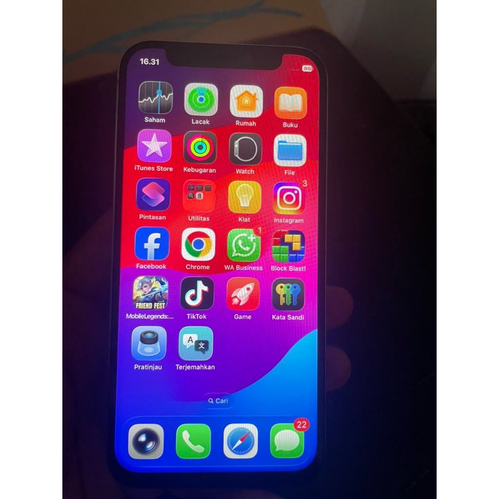 mesin dan face id iphone 12 mini