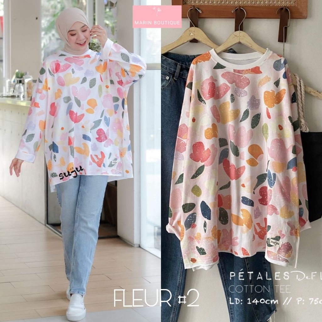 COD KAOS WANITA SUJU JUMBO LD 130-140 ORI REALPICT • DROPS SNOOPINK BAHAN COTTON TEE PREMIUM ADEM HA