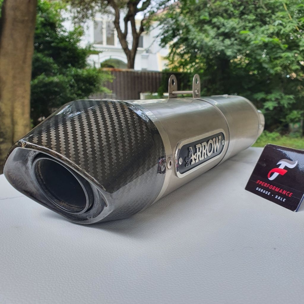 ARROW Italy Undertail Knalpot Silencer CBR 600 RR Under tail custom megelli 250 ducati 1000rr Ninja 