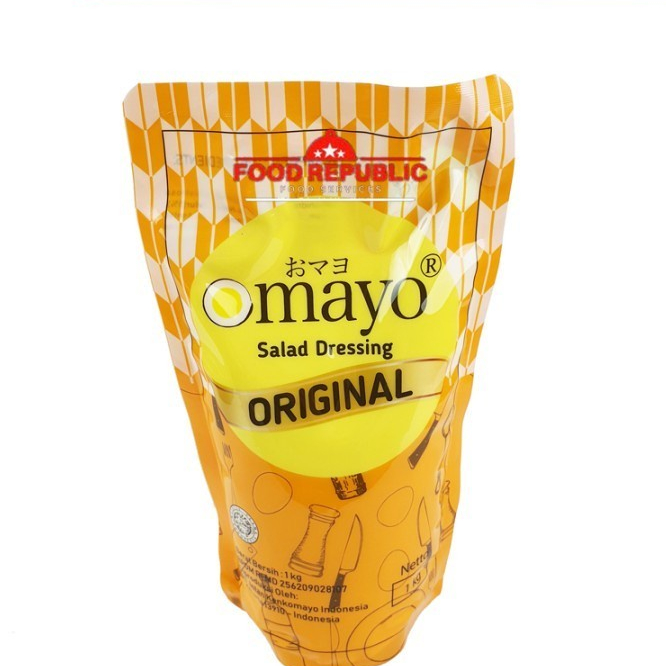 OMAYO MAYONAISE 1 KG ORIGINAL MAYONNAISE HALAL JEPANG