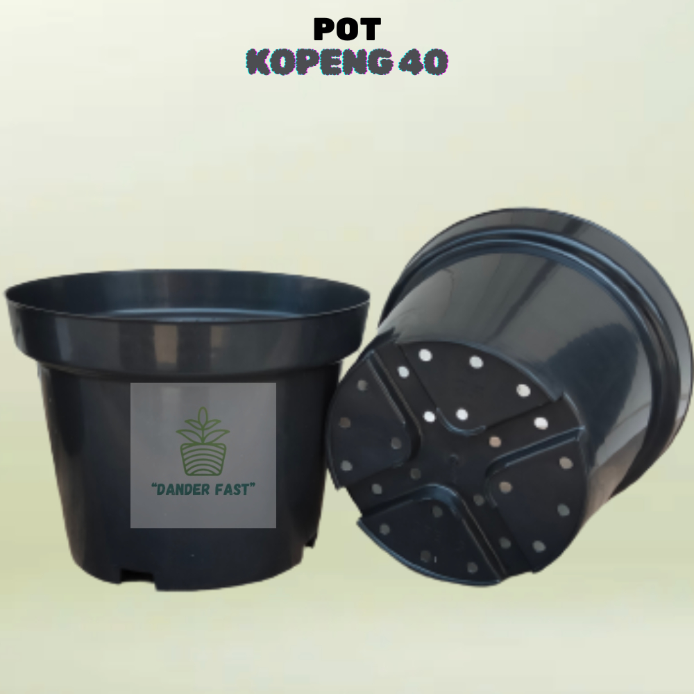 Danderfast Pot Kopeng 40 Hitam Pot Jumbo Besar Putih Tebal Murah Grosir Pot Jumbo Besar Putih Tinggi