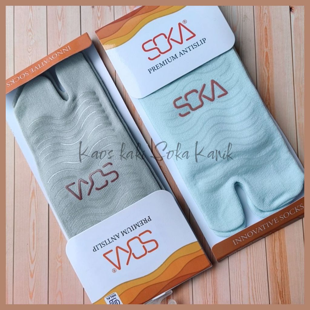 (KSK) Kaos Kaki Jempol Anti Slip Standart M - Soka Anti Slip Premium