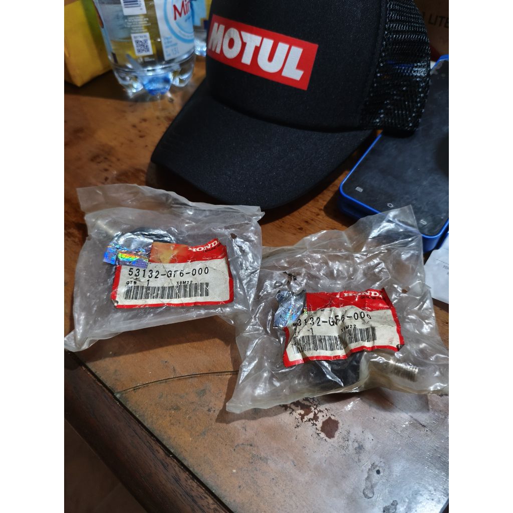 Raiser Holder Pipe Under Bracket Brecket Breket Stang Setang Bawah Honda Win100 Win 100 Original 531