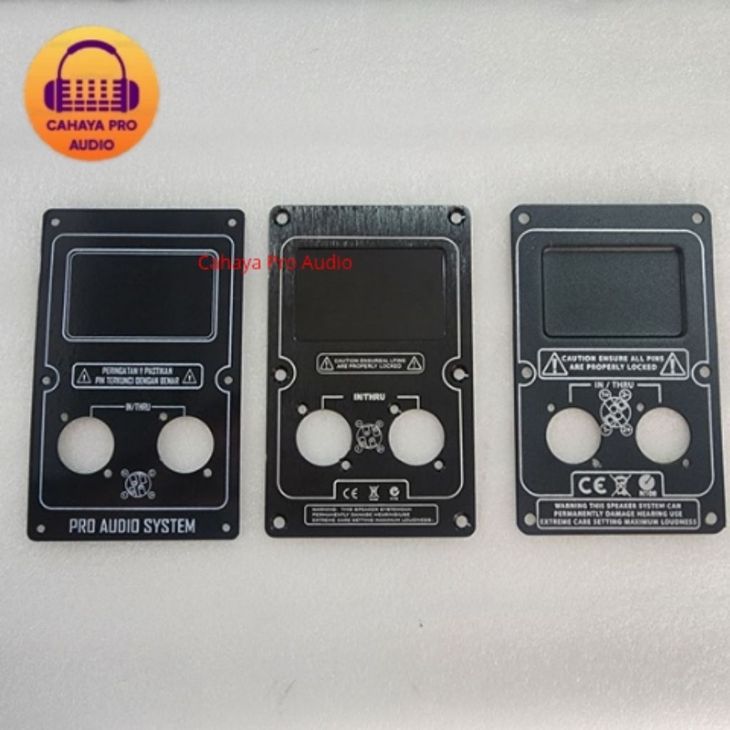 Terminal Plat Speakon / Terminal Plat Spikon Speaker Bahan Besi Aluminium