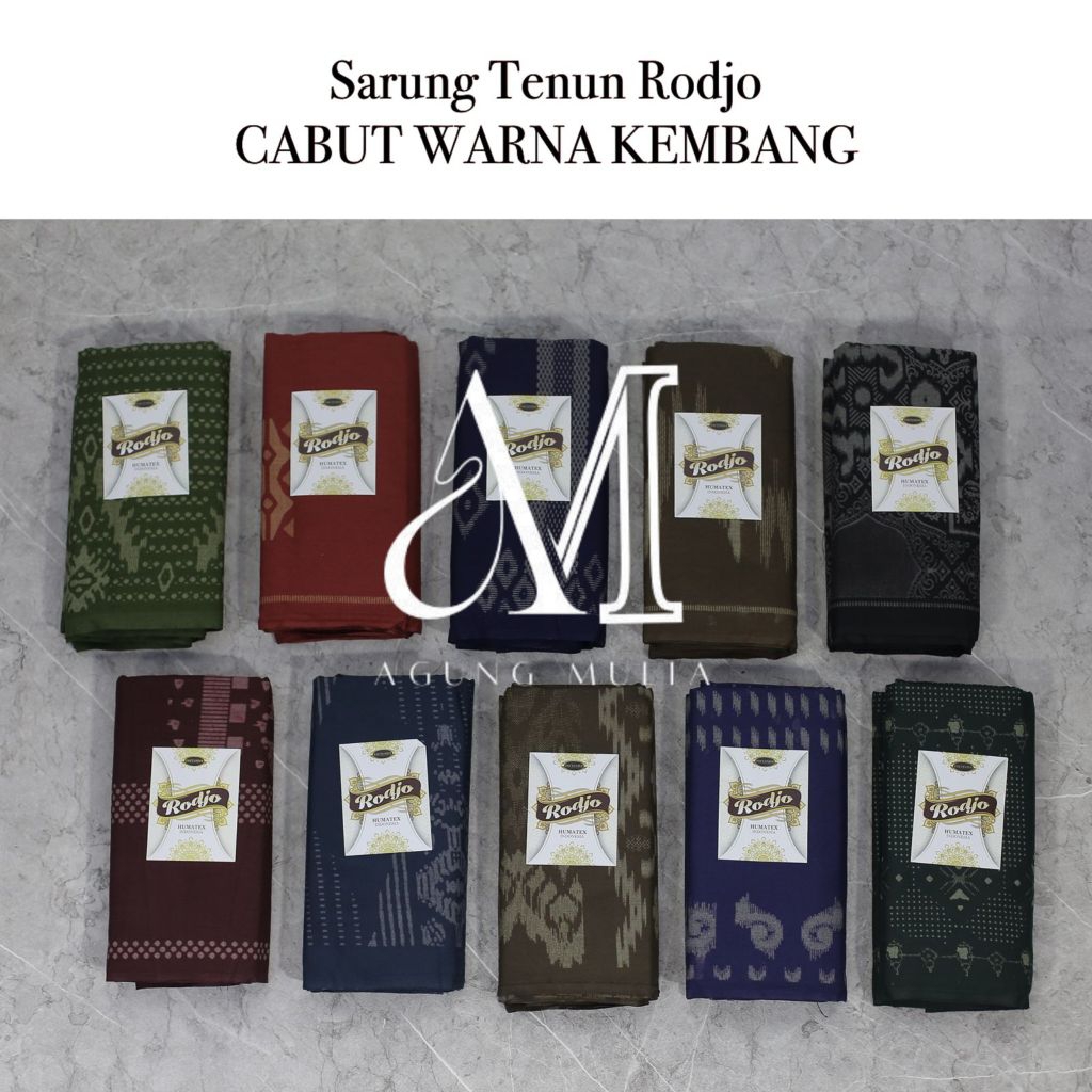 SARUNG TRNUN RODJO CABUT WARNA KEMBANG GROSIR TERMURAH KWALITAS ORIGINAL