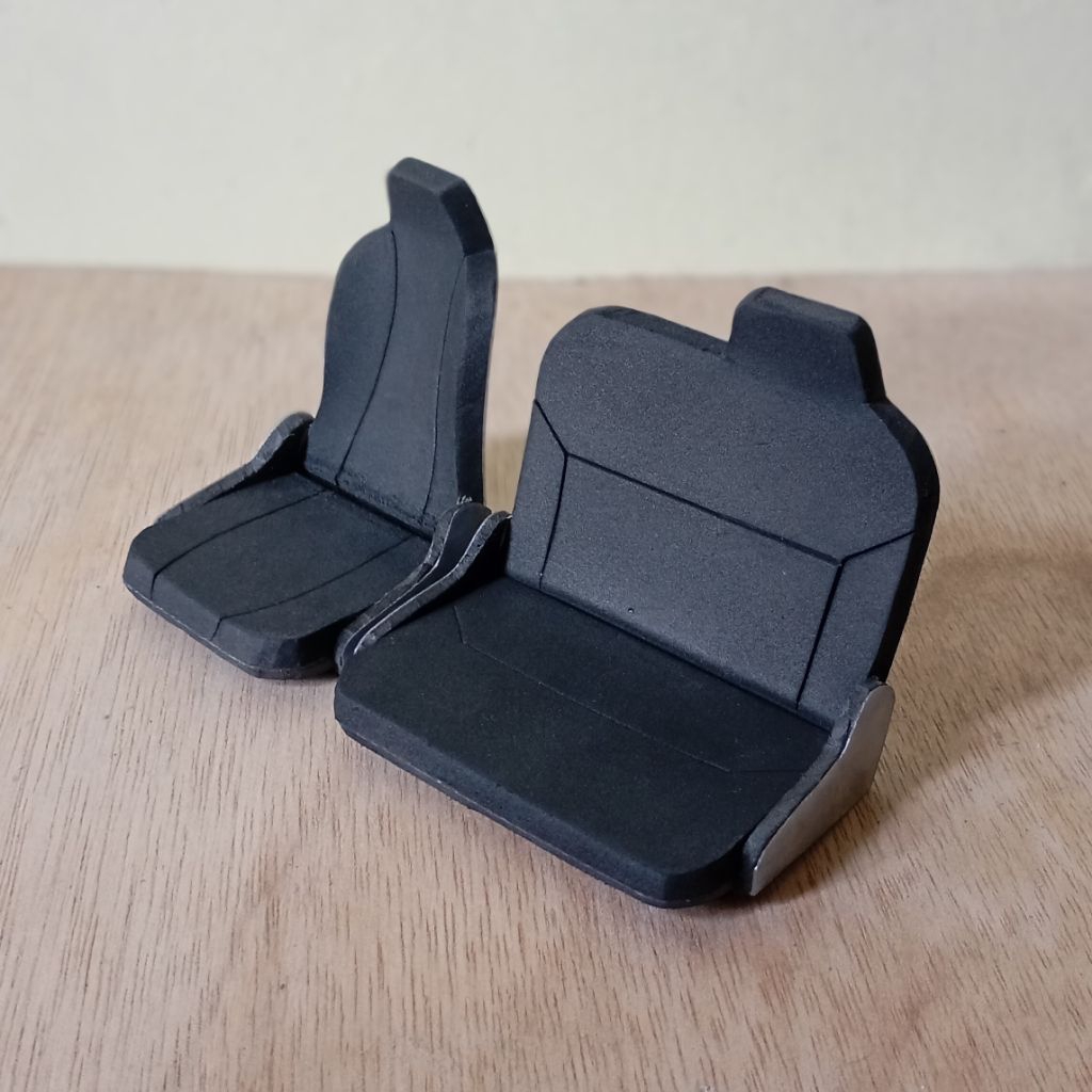 Jok Bangku Set Miniatur Truk Skala 12 Canter Giga PVC Foam
