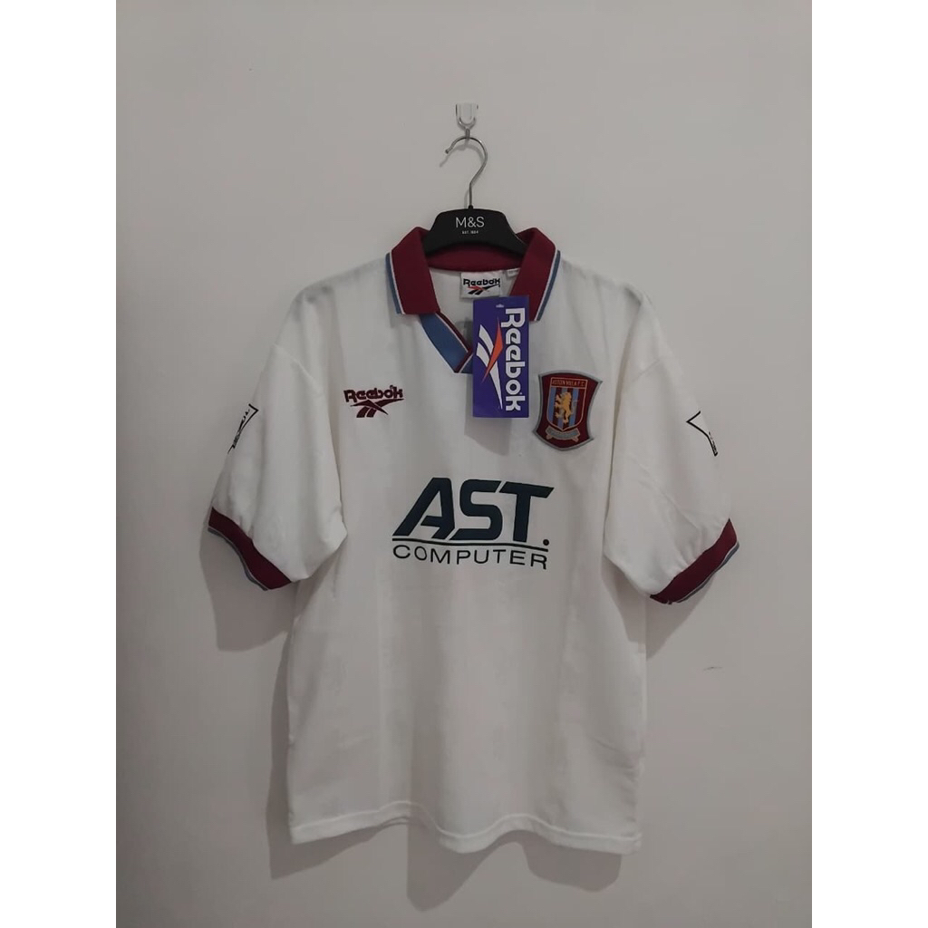 jersey sepak bola aston villa 90s 00s original