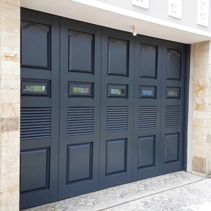 WINA Pintu Garasi Henderson SS Sliding Tikung Lipat Otomatis Besi Kuat